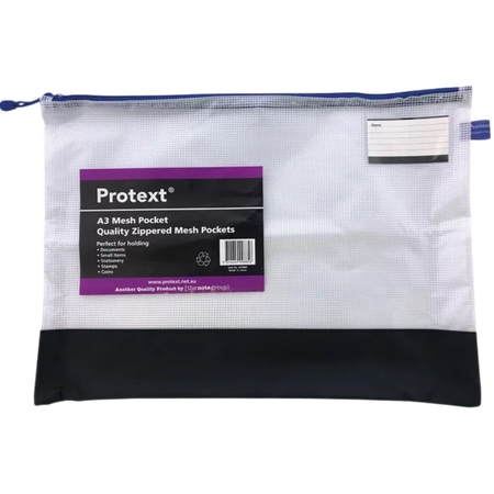 Pouch Protext Mesh Plastic A3 (490x350mm)