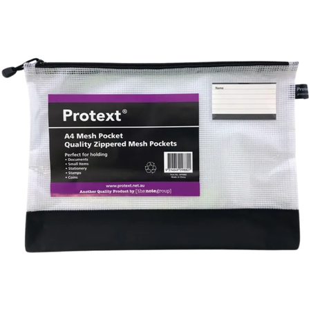 Pouch Protext Mesh Plastic A4 (380x270mm)