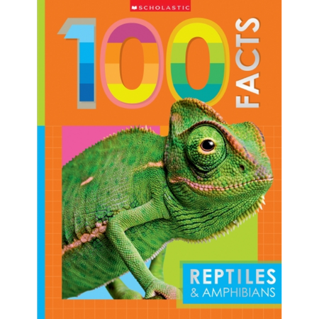 Reptiles and Amphibians: 100 Facts (Miles Kelly)