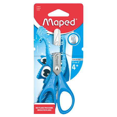 Scissors Maped Pulse 13cm Right Handed Asstd Colours