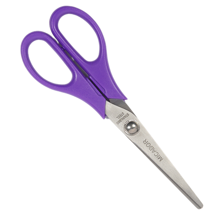 Scissors Micador 165mm Right Handed Purple