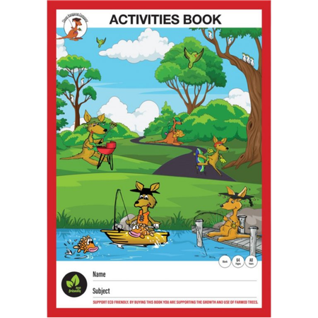 Scrapbook Clever Kangaroo Activities 100gsm 64pg (Blank)
