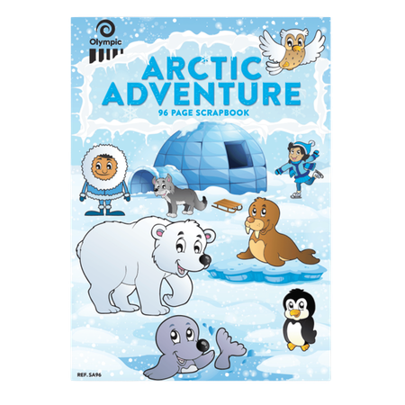 Scrapbook Olympic 335x240mm 80GSM 96pg Arctic