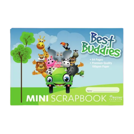 Scrapbook Writer 165x245mm 100GSM 64pg MINI Best Buddies
