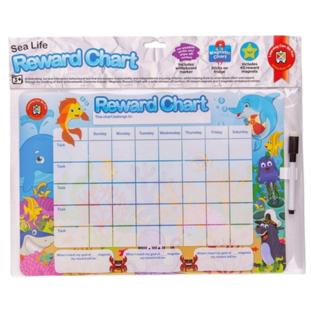 Sea Life Magnetic Reward Chart