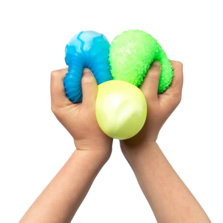 Sensory Sprouts Mindful Monster Balls (Green Blue Yellow)