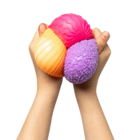 Sensory Sprouts Mindful Monster Balls (Pink Purple Orange)