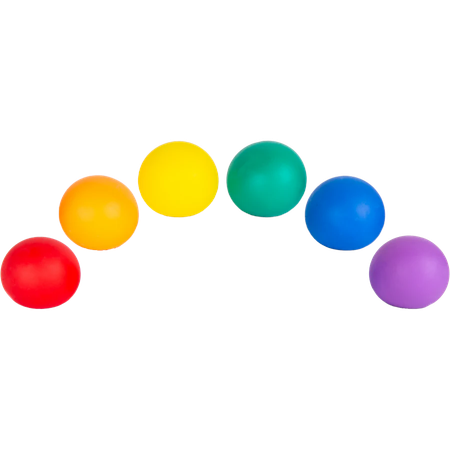 Sensory Sprouts Rainbow Squishy Sensations Set of 6