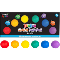Sensory Sprouts Rainbow Squishy Sensations Set of 6