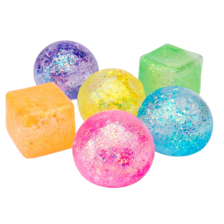 Sensory Sprouts Stretch & Sparkle Shapes Each