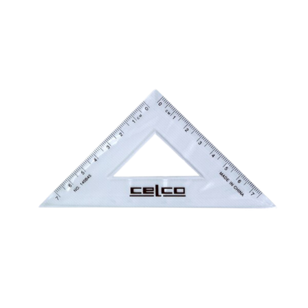 Set Square Celco 140mm 45 Degrees