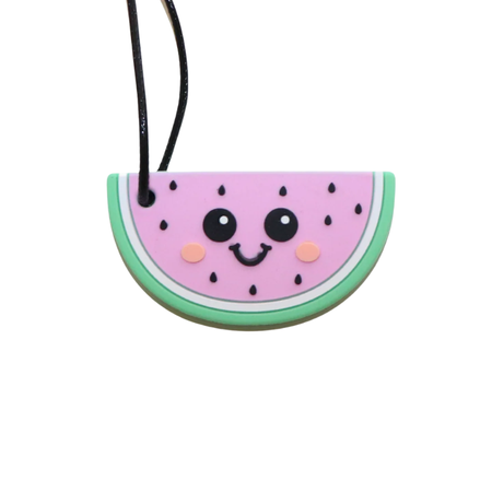 Silicone Pendant Watermelon (Soft Chew Grade)