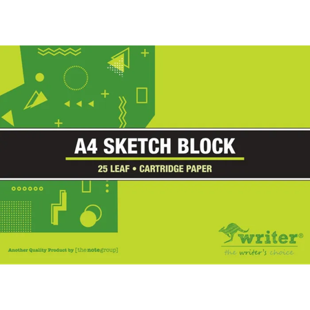 Sketch Block Writer A4 110GSM Cartridge 25LF