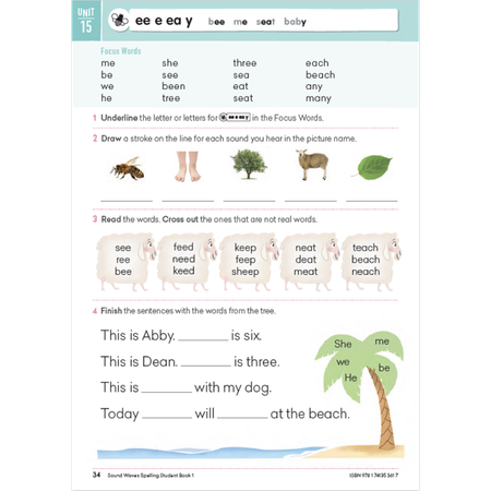 Sound Waves Early Literacy Student Book 1