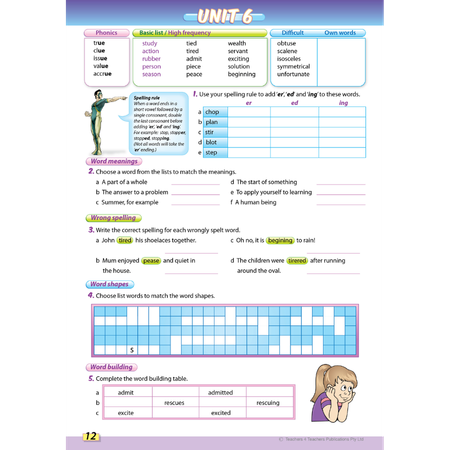 Spelling Conventions 2E Book 5