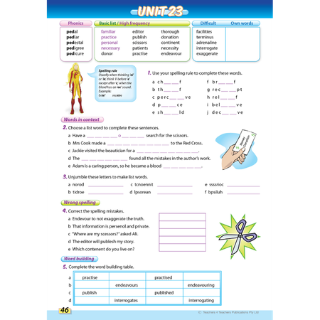 Spelling Conventions 2E Book 6
