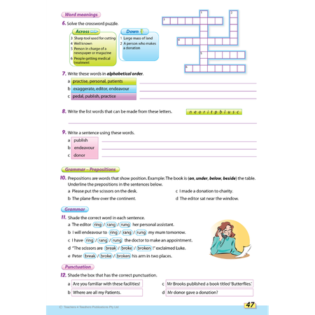 Spelling Conventions 2E Book 6