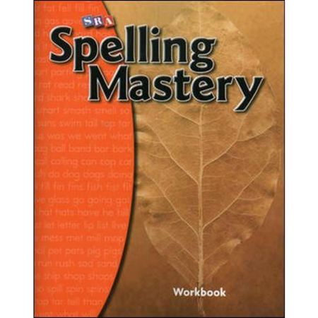 Spelling Mastery Student Workbook Level A