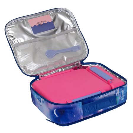 Spencil Snack Attack Box - Fuchsia