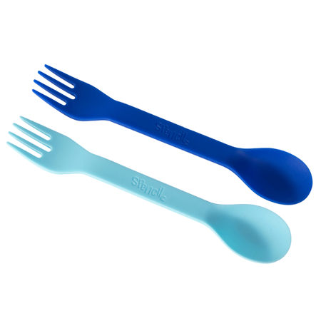 Spencil Spork Set Azure Sky