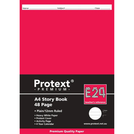 Story Book Protext A4 12mm Ruled 48pg