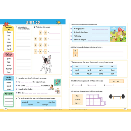 Structured Synthetic Phonics & Spelling 1