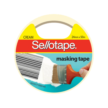 Tape Masking Sellotape 24mmx50m