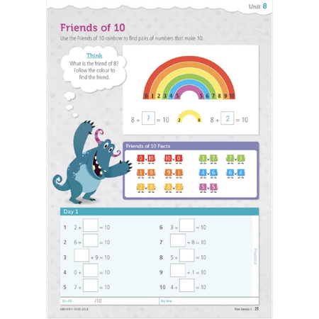 Think Mentals Student Book 1