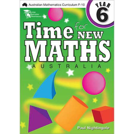 Time for New Maths Australia 6