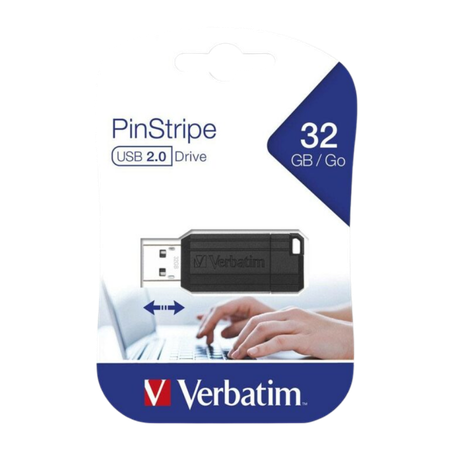 USB Stick Verbatim Pinstripe 2.0 32GB