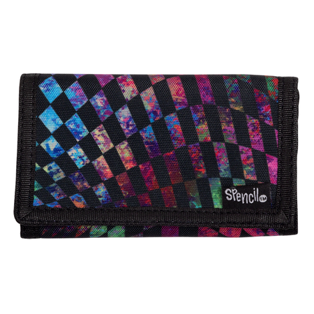 Velcro Fold Wallet Spencil Cyber Pop