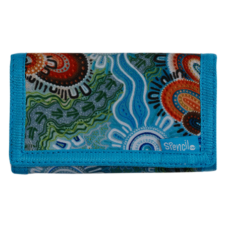 Velcro Fold Wallet Spencil Kalkatungu Muu