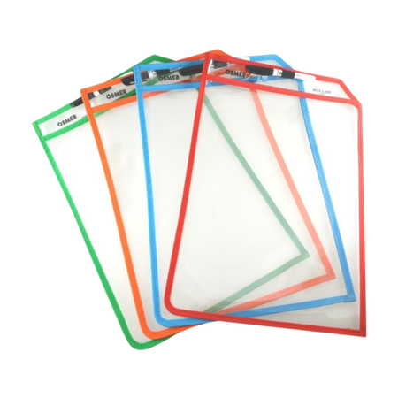 Write and Wipe Erasable Sleeve Osmer A4 with Pen