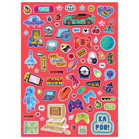 Kaleidoscope Colouring Scented Stickers Totally Gaming