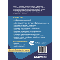 ATARNotes+ 3 Month Full Access Retail Pass
