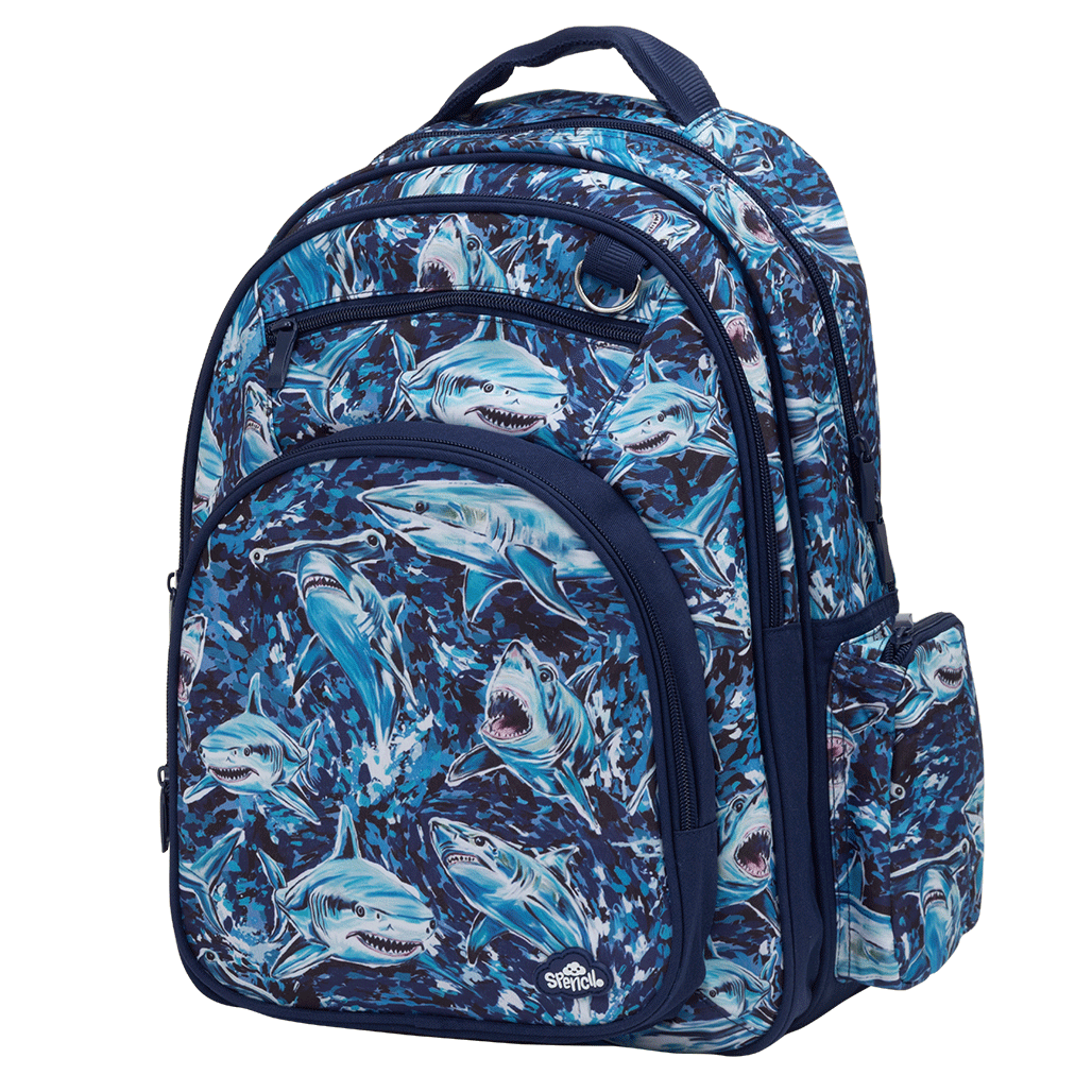 Backpack Spencil Big Kids Fin Frenzy