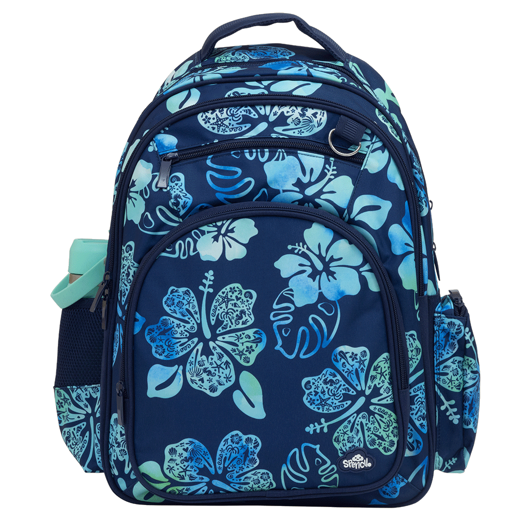 Backpack Spencil Big Kids Midnight Hibiscus