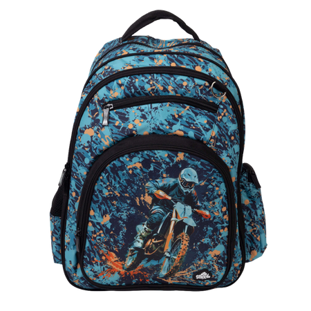 Backpack Spencil Big Kids Moto Camo Trax