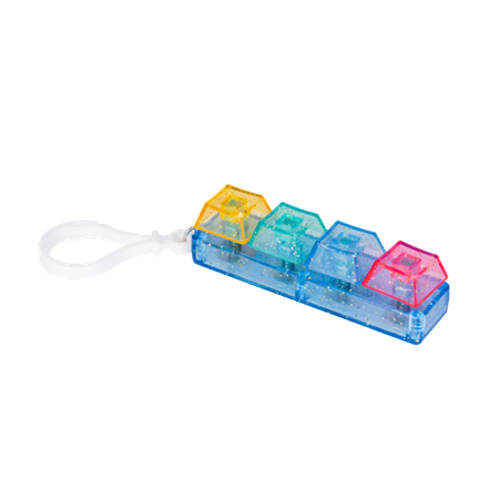 Fidget Keychain Keyboard Click