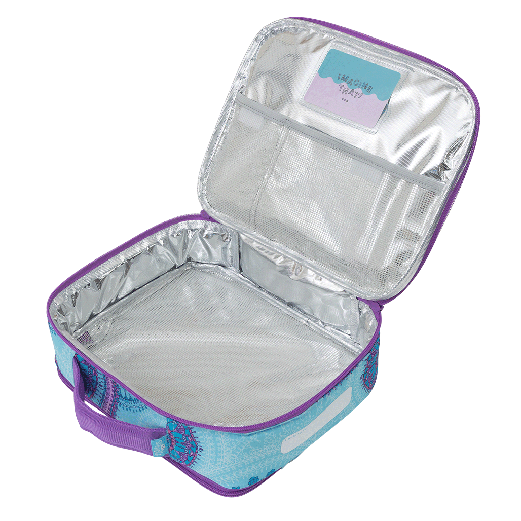 Lunch Box Spencil Big Cooler Bag + Big Chill Pack Amethyst Spirit