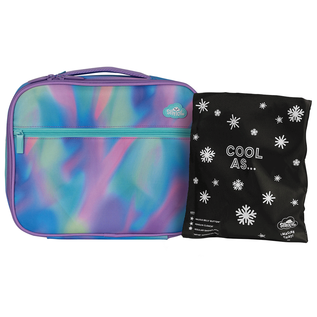 Lunch Box Spencil Big Cooler Bag + Big Chill Pack Aurora