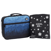 Lunch Box Spencil Big Cooler Bag + Big Chill Pack Fractal