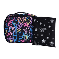 Lunch Box Spencil Big Cooler Bag + Big Chill Pack Hearts & Crosses