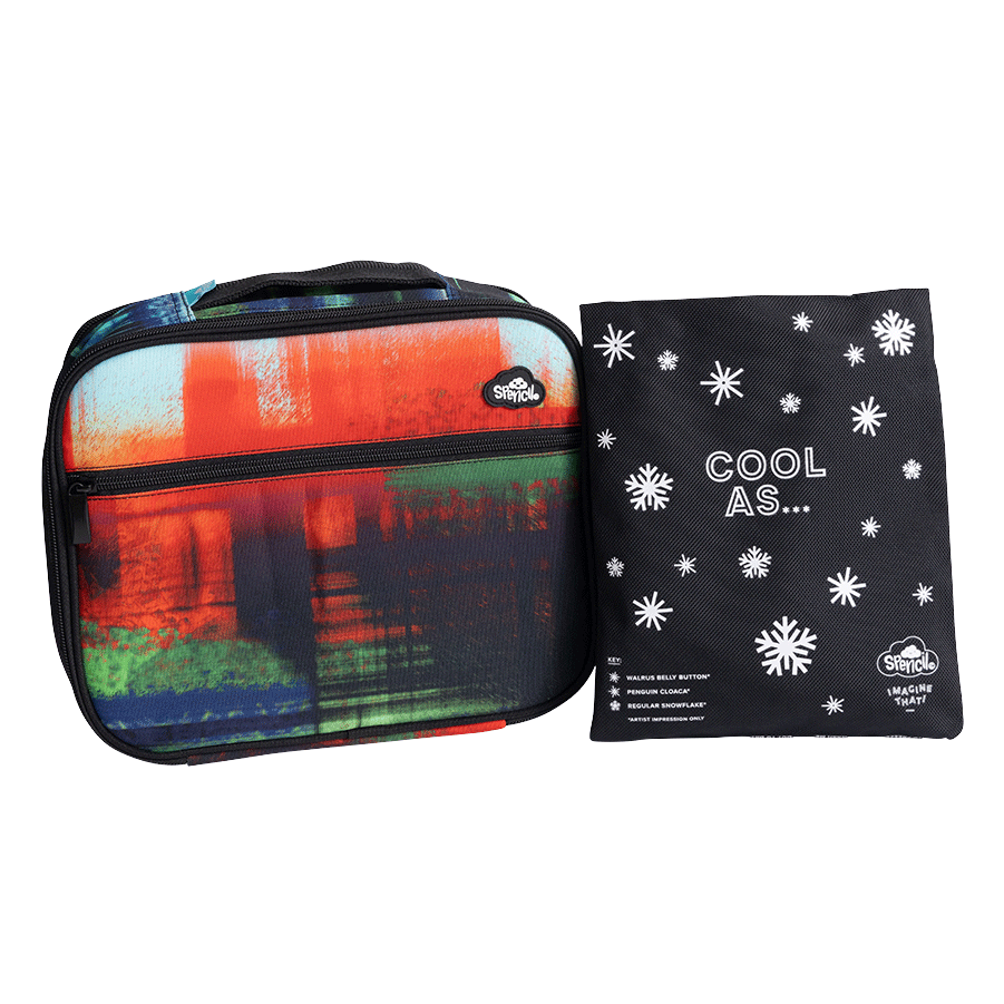 Lunch Box Spencil Big Cooler Bag + Big Chill Pack Ignite