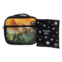 Lunch Box Spencil Big Cooler Bag + Big Chill Pack Jurassic Kingdom