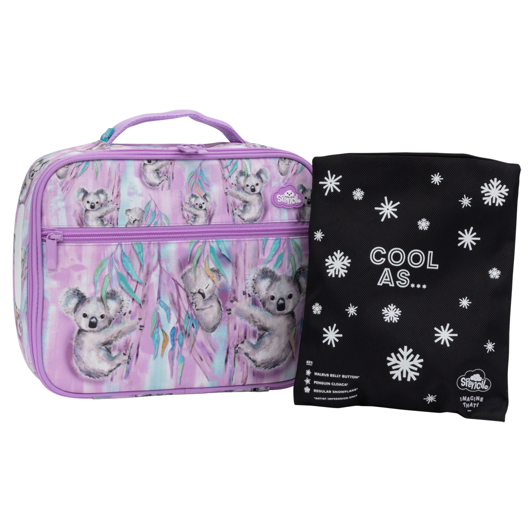 Lunch Box Spencil Big Cooler Bag + Big Chill Pack Koala Haven