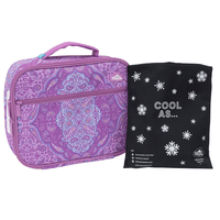 Lunch Box Spencil Big Cooler Bag + Big Chill Pack Paisley Daze