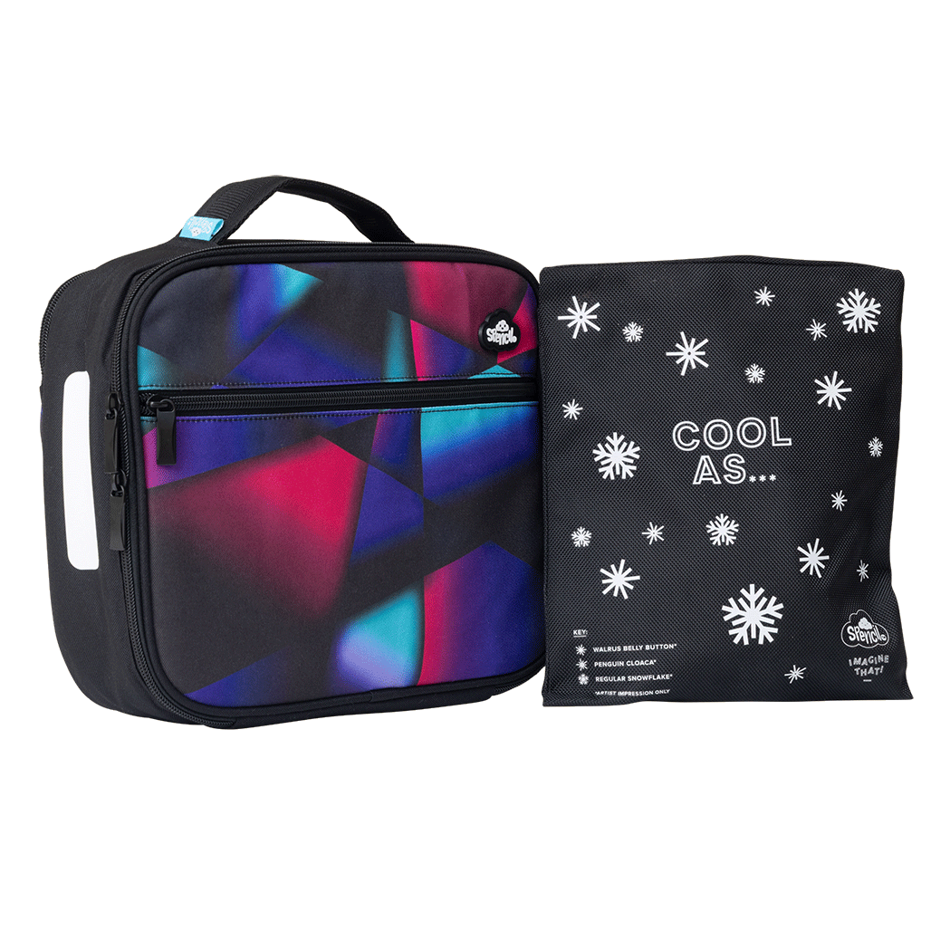 Lunch Box Spencil Big Cooler Bag + Big Chill Pack Shatter