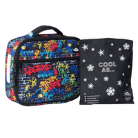 Lunch Box Spencil Big Cooler Bag + Big Chill Pack Tag Street
