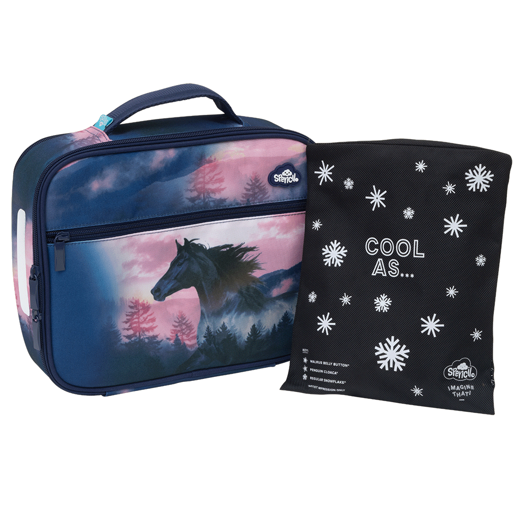 Lunch Box Spencil Big Cooler Bag + Big Chill Pack Twilight